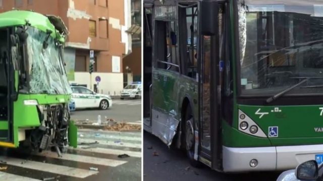 Milano, Scontro Tra Bus E Camion Dei Rifiuti: Passeggera In Coma E ...